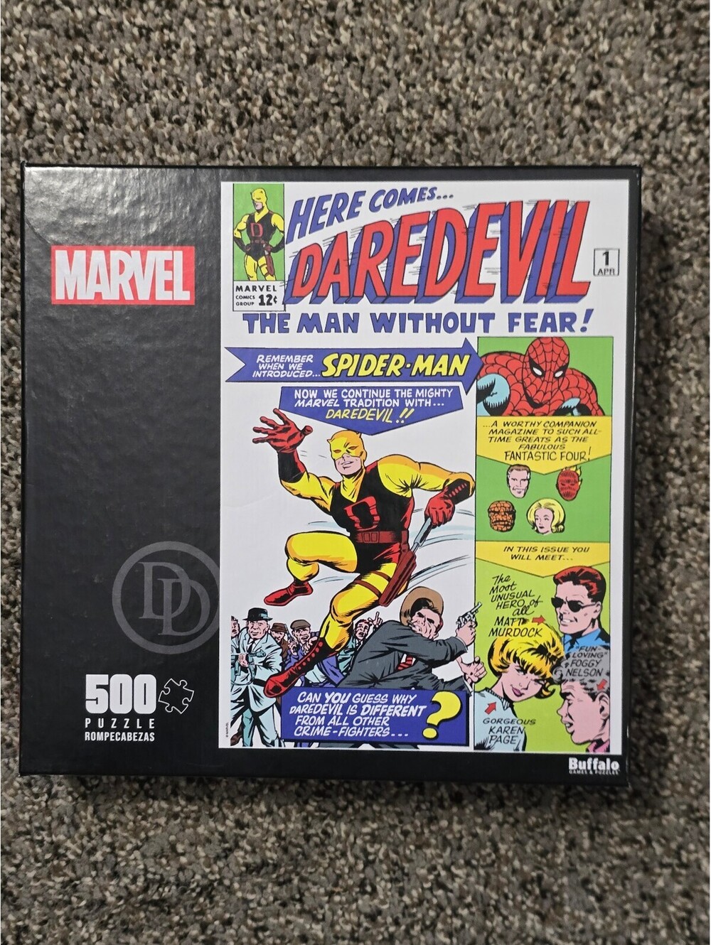 Marvel Daredevil 500 Piece Puzzle by Buffalo Games